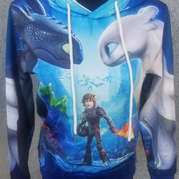 How to Train Your Dragon Hoodie - Kids M - Picture 5 of 8